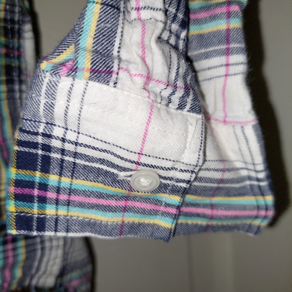 ✨️OUTFIT BUNDLE-Arizona Plaid Shirt w/sequin AND Total Girl Jeans sequin, Size:L - Picture 7 of 16